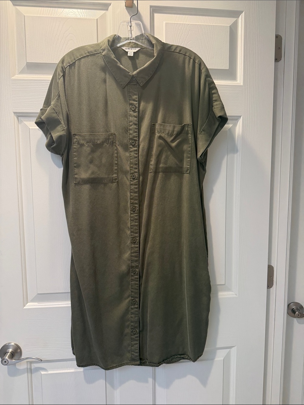 Orvis button down shirt dress